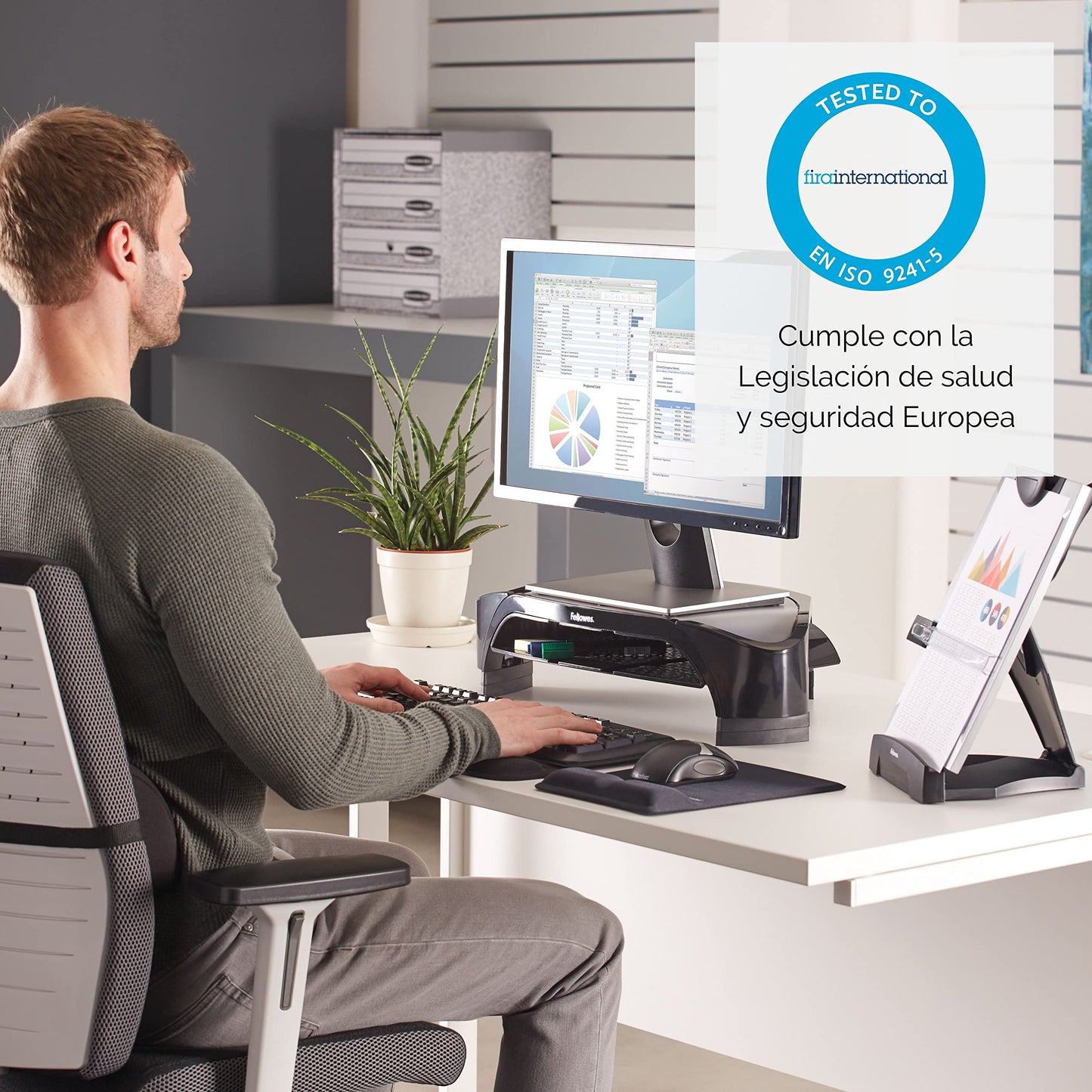 Fellowes Smart Suites Monitor Riser Plus