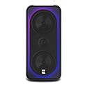 Altec Lansing Shockwave 200 Wireless Party Speaker 180W Bluetooth Speaker with a Long Lasting 12 Hour Battery, Multi LED Party Modes, Multiple bass