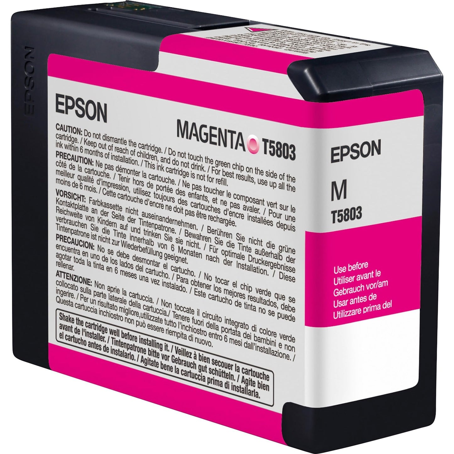 Epson T580A UltraChrome K3 Vivid Magenta Cartridge Ink