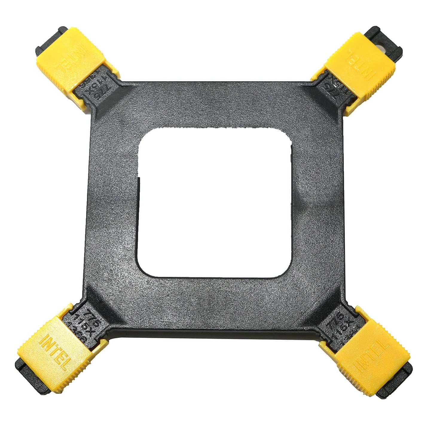 RLECS 2pcs Plastic Adjustable 775/1155/1156/1366 CPU Backplane Desktop Backplate Cooler Bracket for Intel