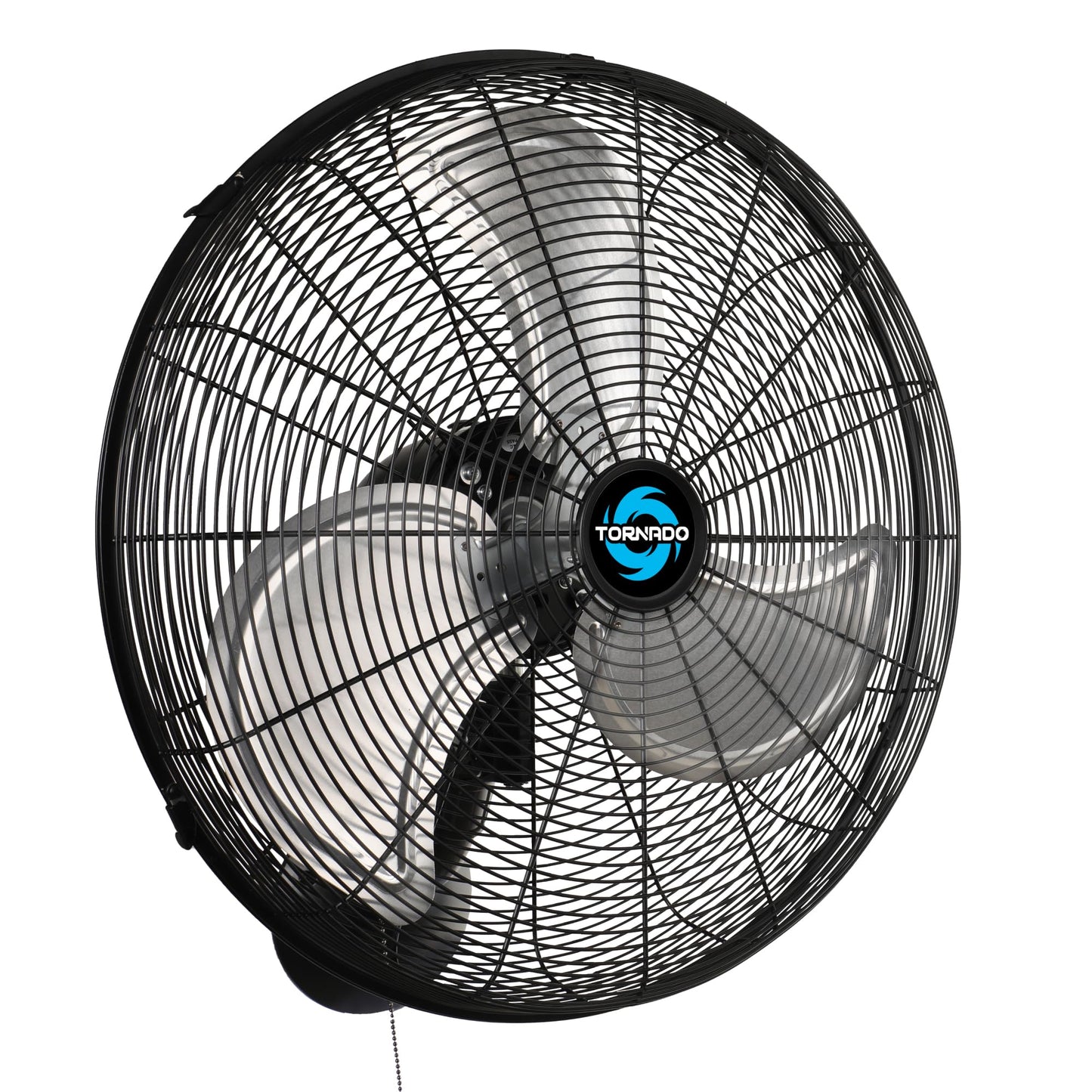 Tornado 20" Pro Series High Velocity Oscillating Wall Mount Fan - Heavy-Duty Metal Fan for Industrial, Commercial & Residential Use - 3 Speeds, 5250