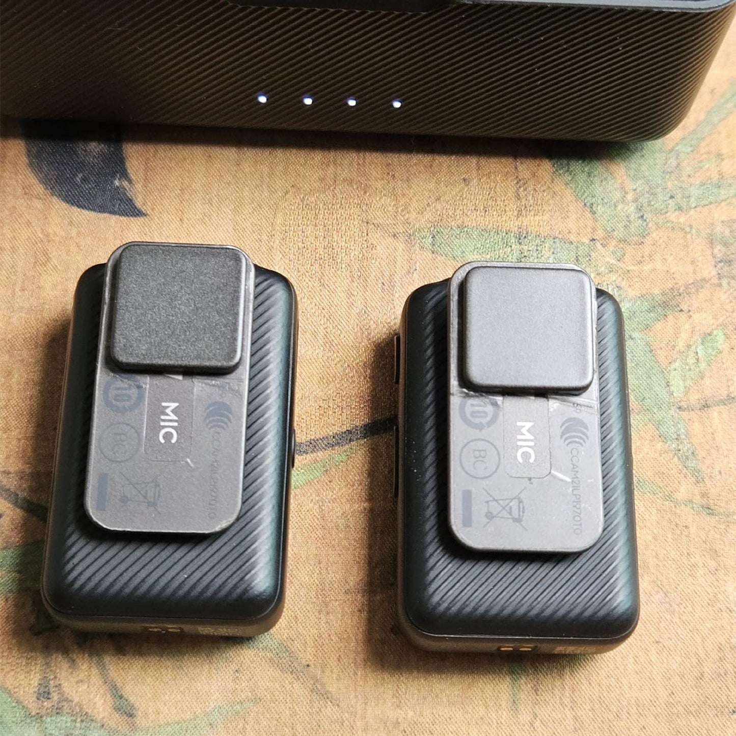 2 Pcs Original Clip Magnet for DJI Mic Microphone,Clothes OEM Magnetic Mounting Accessories for DJ MIC 2/Mic Mini Wireless Transmitter,Easy