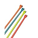 Gardner Bender 46-308FST Assorted Cable Ties, 8 inch, 75 lb, Electrical Wire and Cord Management, Nylon Zip Tie, 100 Pk, Fluorescent Blue, Green