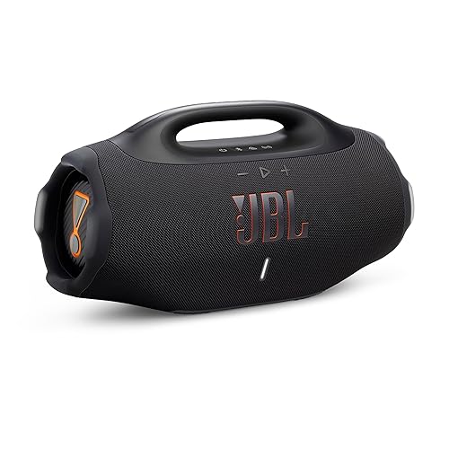 JBL Boombox 4 - Most Powerful Portable Waterproof Speaker with Massive Pro Sound, Up to 34 Hours of Playtime, & Multi-Speaker Connection by Auracast™