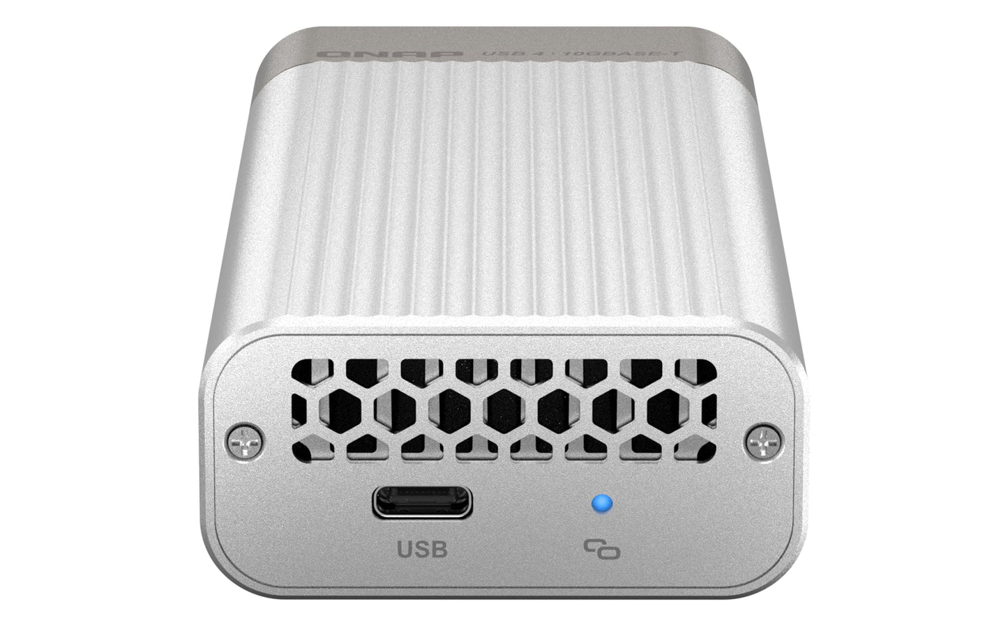 QNAP 10GBASE-T Network Adapter to USB 4 Type-C & Thunderbolt 3/4 Compatible (QNA-UC10G1T)