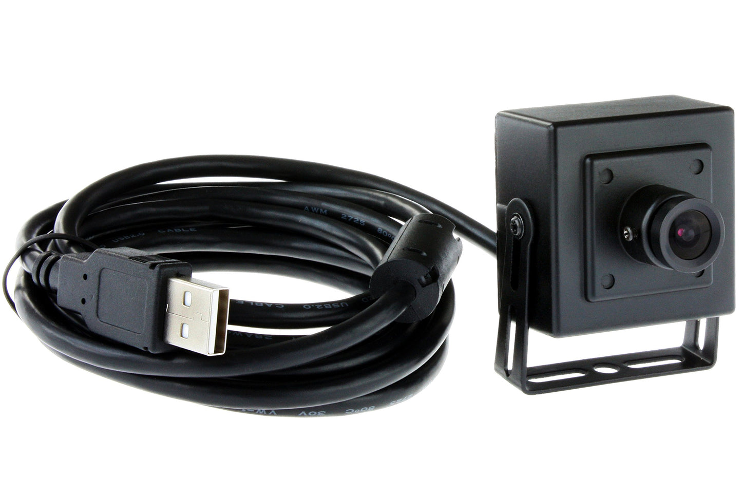 ELP 2.1mm Wide Angle Low Light USB Camera for Computer Home Industrial Video System 1.3megapixel 960P 0.01lux Mini PC Camera with Metal Case UVC