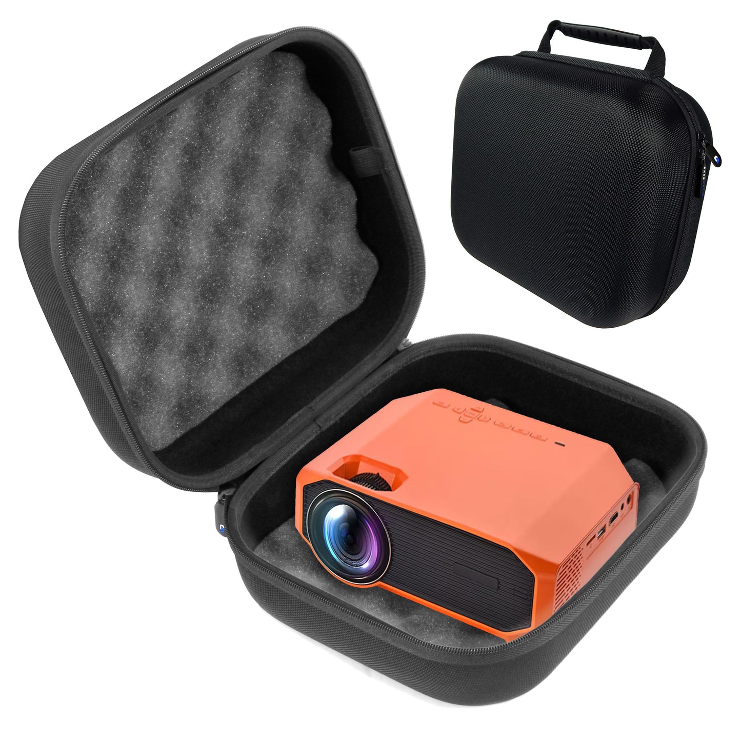 CASEMATIX Carry Case Compatible with AAXA HP4 Halloween Projector for Home Theater and Holographic Projection - Includes Storage Case Only