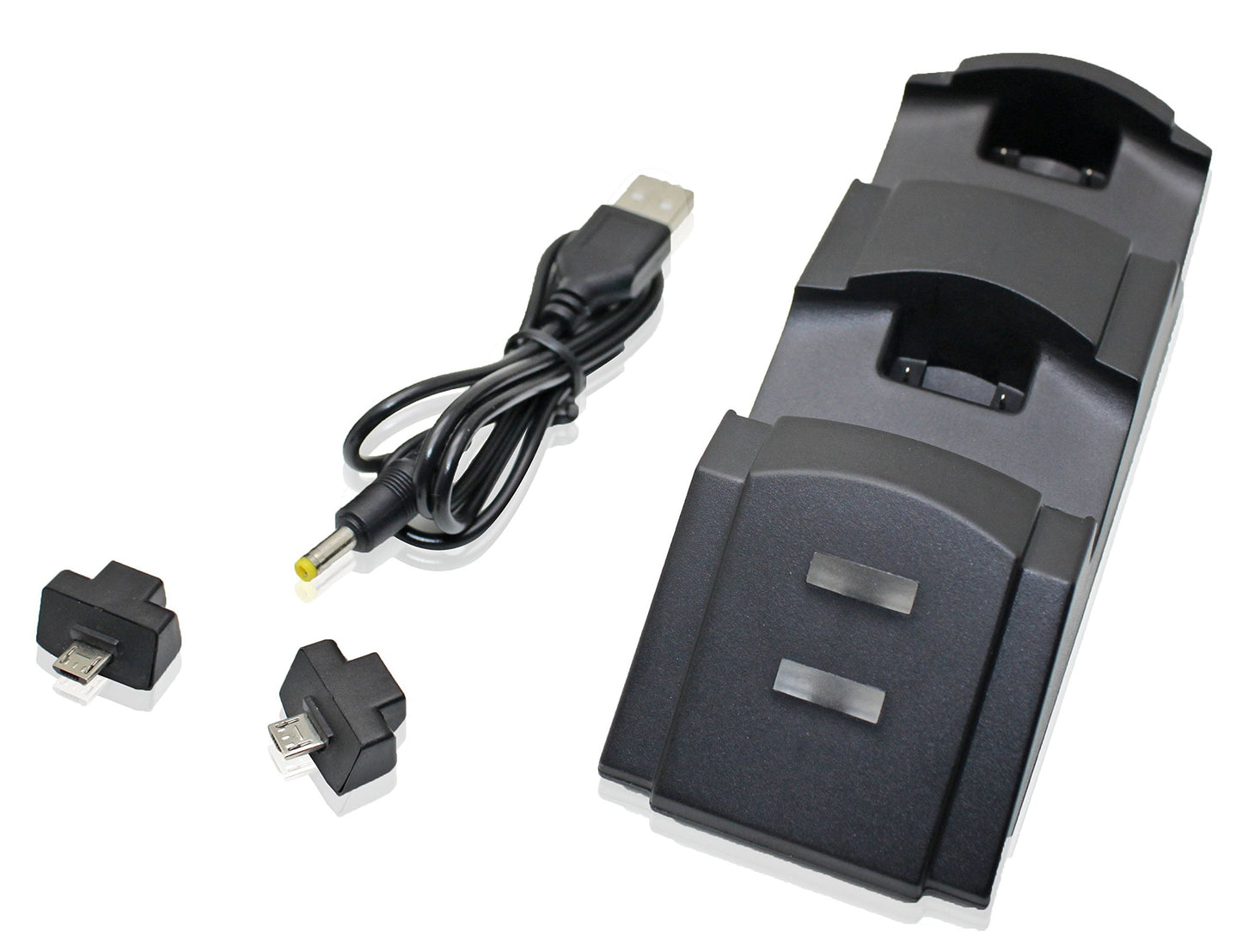 NEXiLUX Game Storage Tower with Dual Charge Station for Play Station 4, PS4