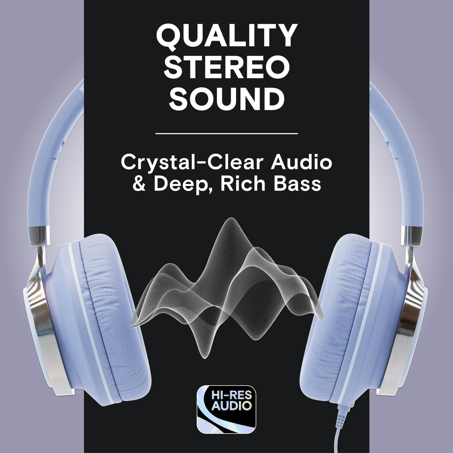ARTIX CL750 On-Ear Headphones Wired with Mic and Volume Control - Noise Isolating Corded Over Ear Headphones with Microphone for Laptop and Computer…