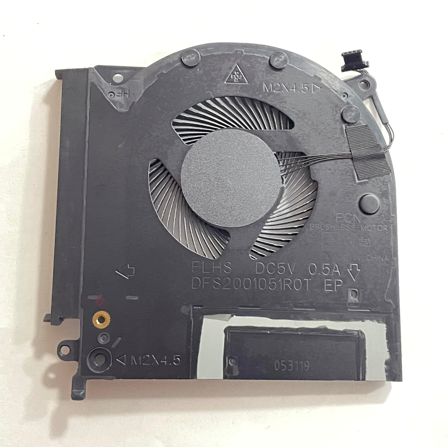 Fleshy Leaf Replacement CPU+GPU Cooling Fan for Dell Alienware M15 R2 (GTX1660TI) 2019H N18E P87F Gaming Laptop DFS2001051R0T DFS5M325063B1P FLHS FLHR