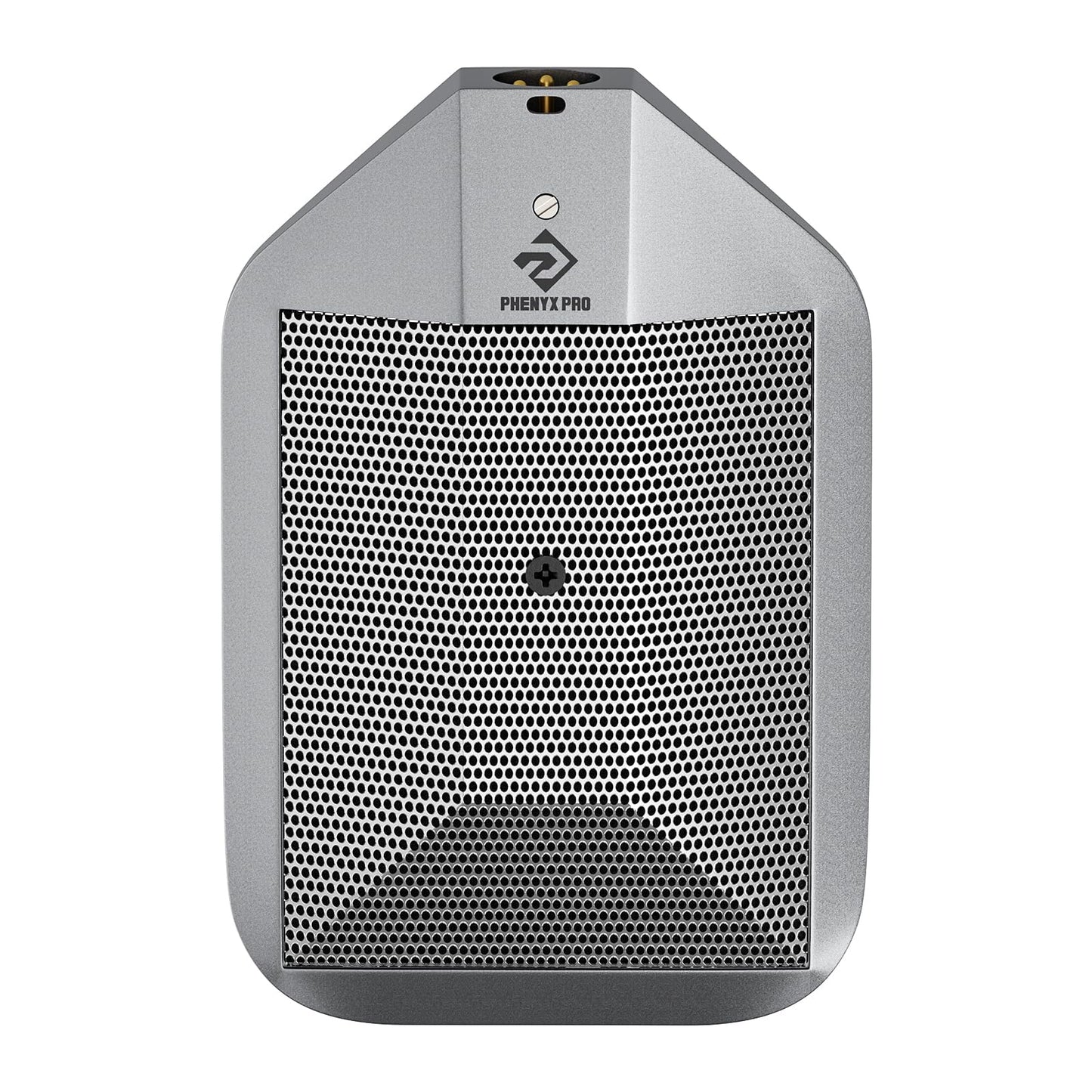 Phenyx Pro Boundary Condenser Microphone, Supercardioid Kick Drum Microphone with XLR Connector, Two-Position EQ Switch, Rugged Metal Bass Drum Mic