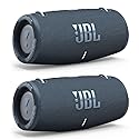 JBL Xtreme 3 Portable Bluetooth Waterproof Speakers - Pair (Blue)