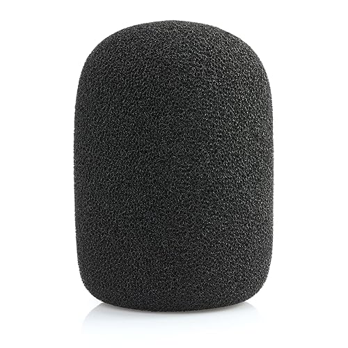 LEFXMOPHY WS2 Windscreen Microphone Pop Filter for Rode Podmic NT1-A, NT2-A, NT1000, NT2000, NTK, K2, Pod Mic Broadcaster Wind Shield Foam Cover