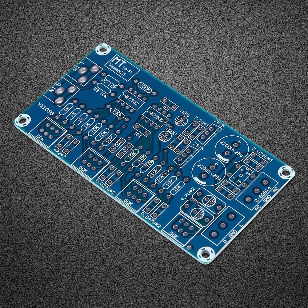 HiFi Amplifier?Valve Vacuum Tube Phono Preamplifier,Volume Tone Control Board Kits Amplifier Audio Board DIY Kits