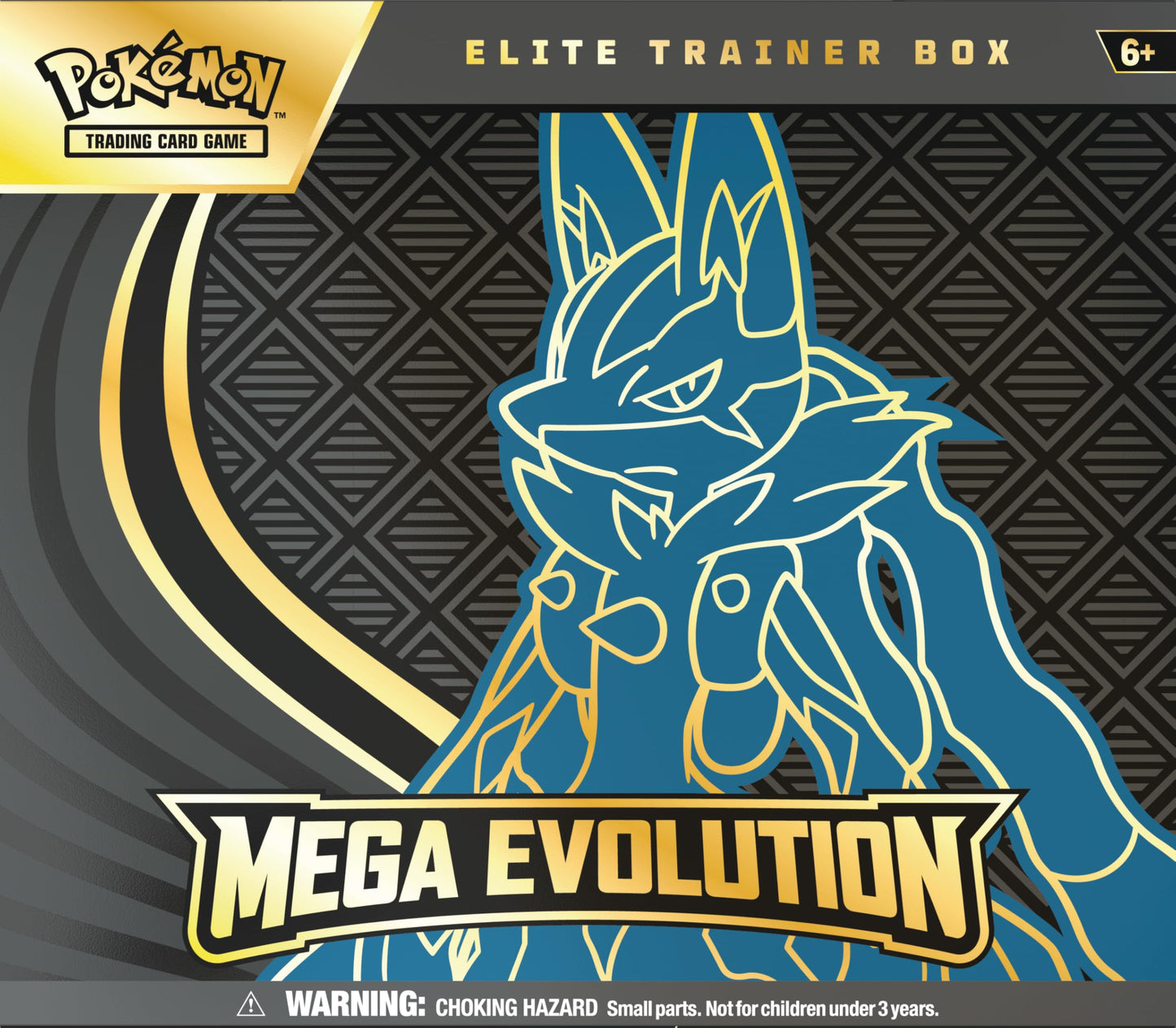 Pokémon TCG: Mega Evolution Elite Trainer Box - Mega Lucario