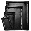 Bilhchi Faraday Bags, 4 Pack EMP Proof Cage, Pouch with Key Fob Protector for Phones, Small Tablets & Car Keys, RFID Signal Blocker Bag for Anti-Theft