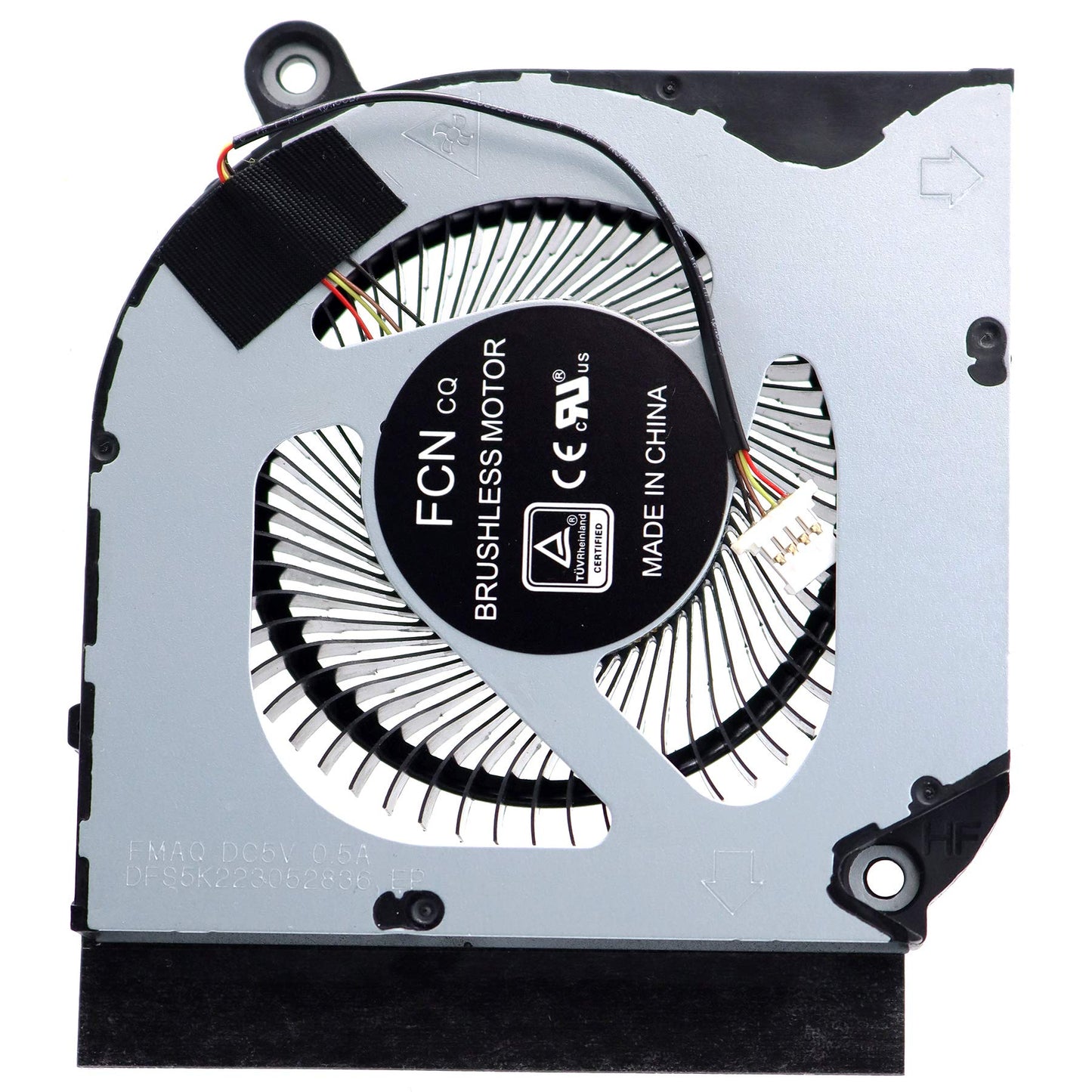 Deal4GO CPU Cooling Fan 23.Q7KN2.001 Replacement for Acer Nitro 5 AN515-56 AN515-57 AN517-52 AN515-55 PH315-54 PH317-53