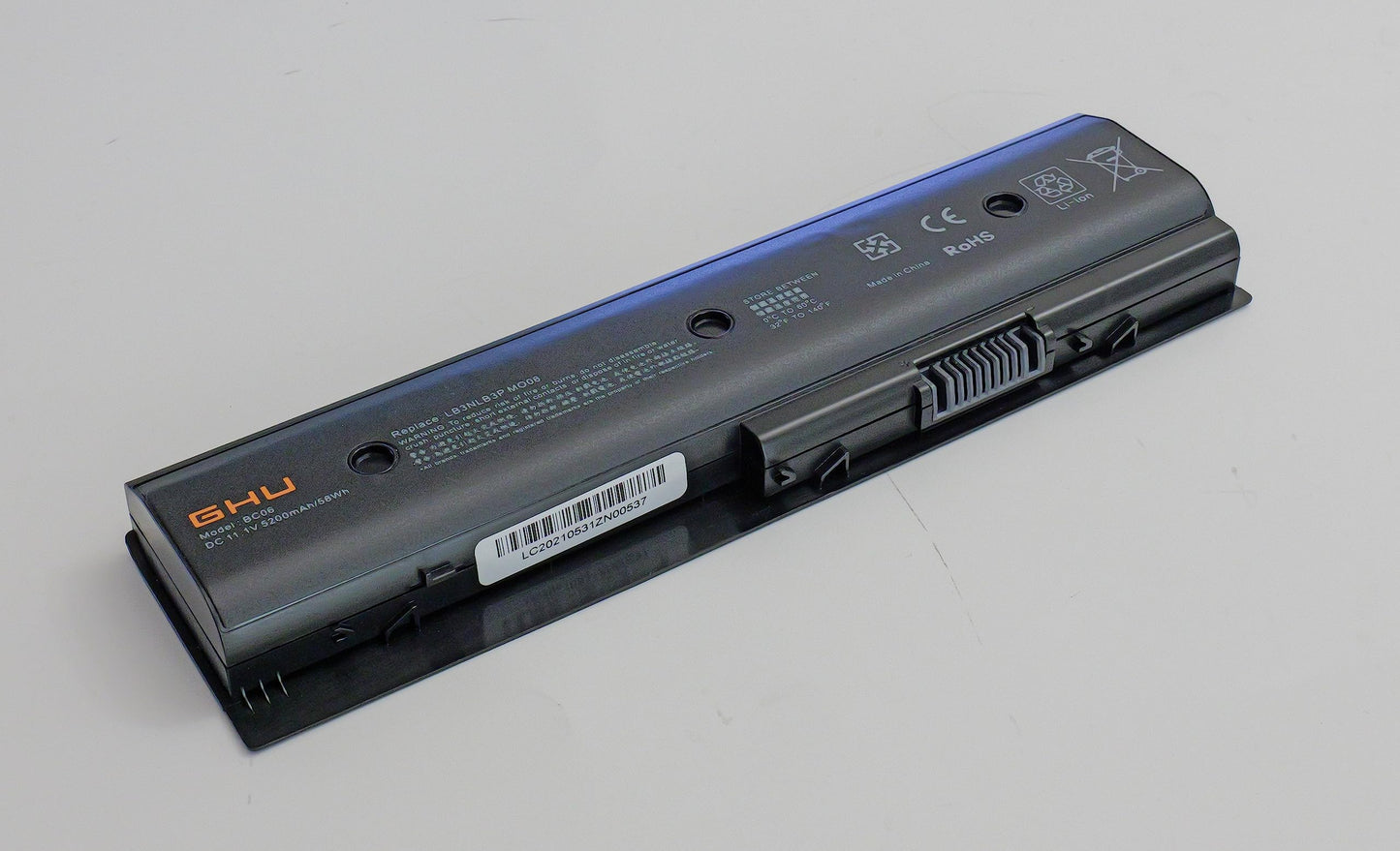 GHU New 671731-001 Laptop Battery Replacement HP Notebook MO06, HSTNN YB3N HSTNN LB40 Premium 58 Wh, Over 3 Hours Usage, UL Certified