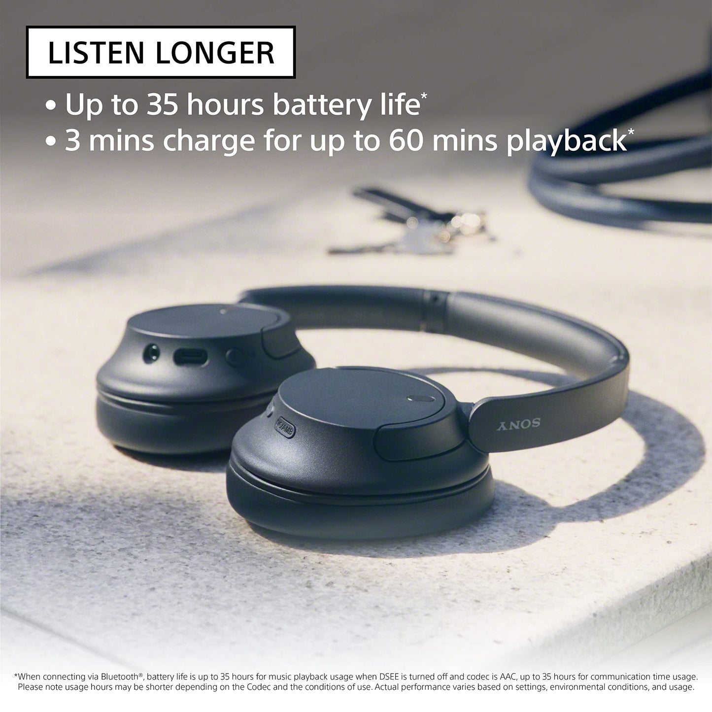 Sony WH-CH720N Noise Canceling Wireless Headphones Bluetooth Over The Ear Headset with Microphone, Pink