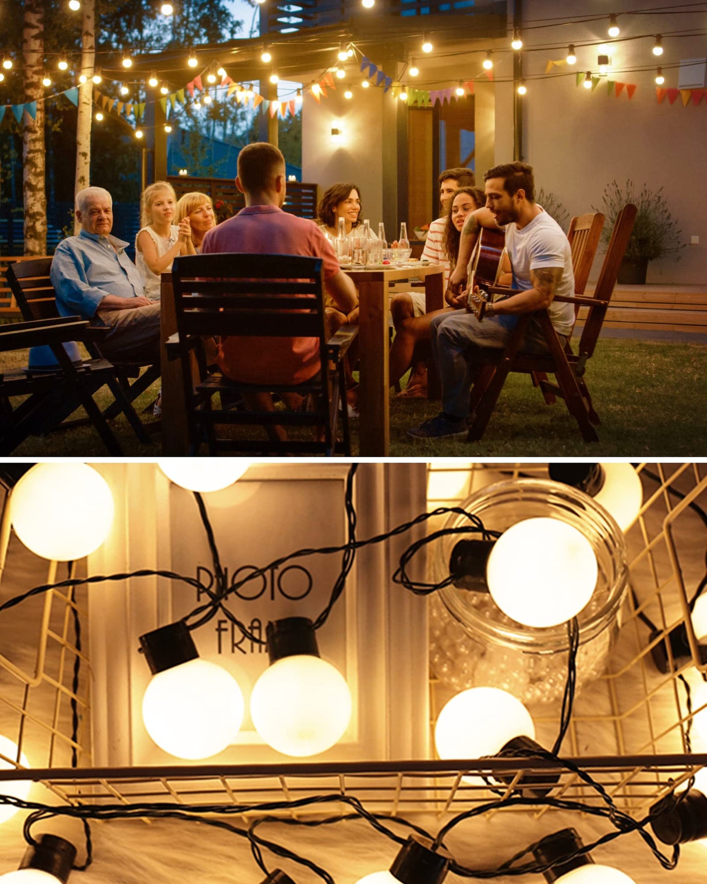Baczao G14 LED Low Watt Light Bulbs, 15W Equivalent Small Globe Light Bulbs, 1W Soft White 3000K Small Night Light Bulbs for String Lights, Window