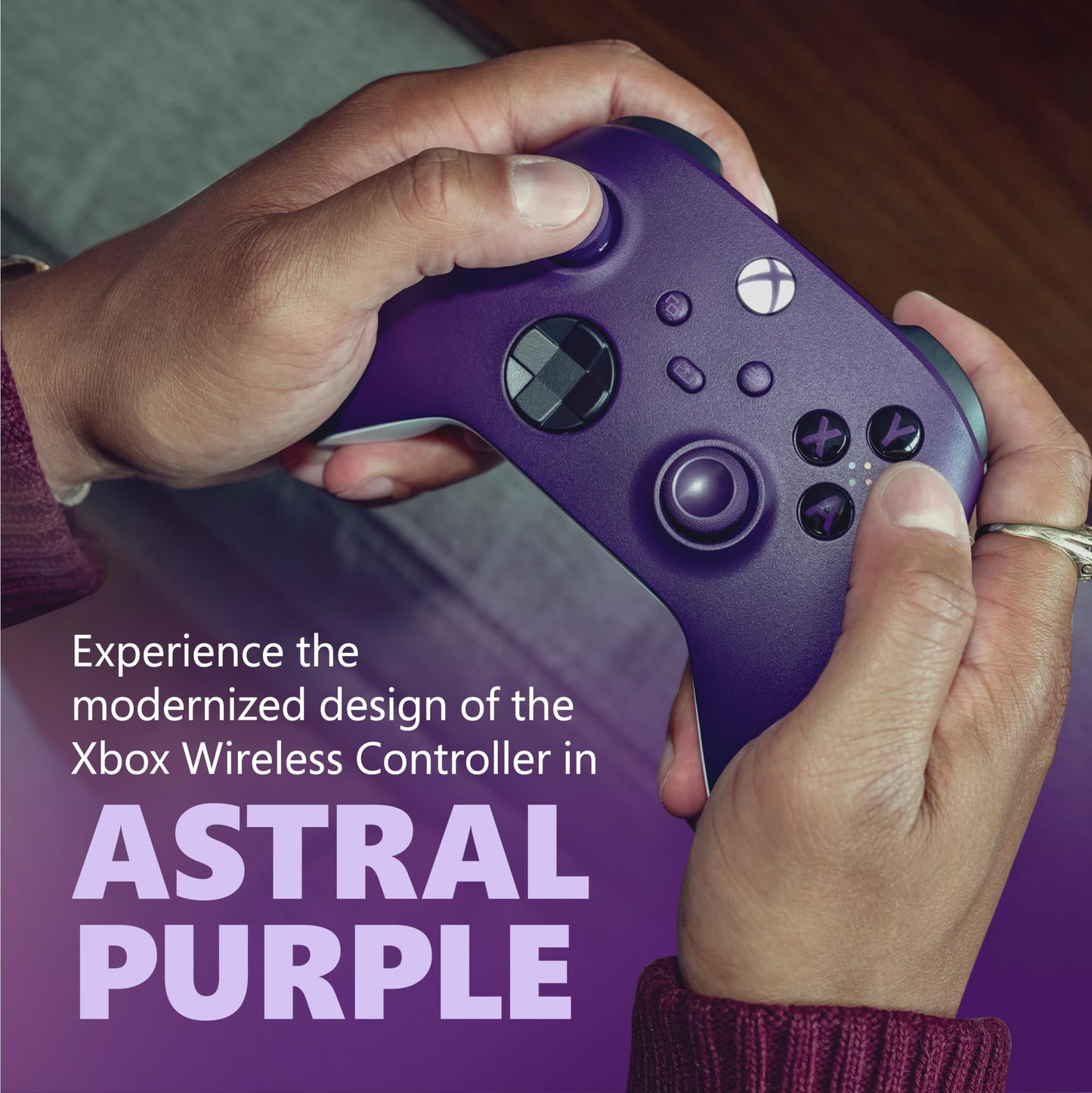Xbox Core Wireless Gaming Controller - Astral Purple Series X|S, One, Windows PC, Android, and iOS