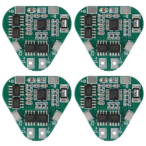 AITIAO 4PCS 3S 8A 12V PCB BMS 18650 Lithium Battery Protection Board 10.8V 11.1V 12.6V Overcharge Over-Discharge Protection Module for 3 Li-ion Cell…
