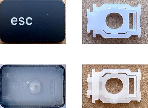 Dolphin.dyl Replacement Individual Key Cap with Hinge for (M1 M2) MacBook Pro A2251 A2289 A2141 A2338 esc Key
