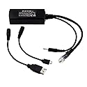 PoE Texas GAF-USB | 802.3af PoE Splitter Compatible with iPads and Tablets with 5 Volt 10 Watt Output - Includes USB-A and Micro-USB adapters