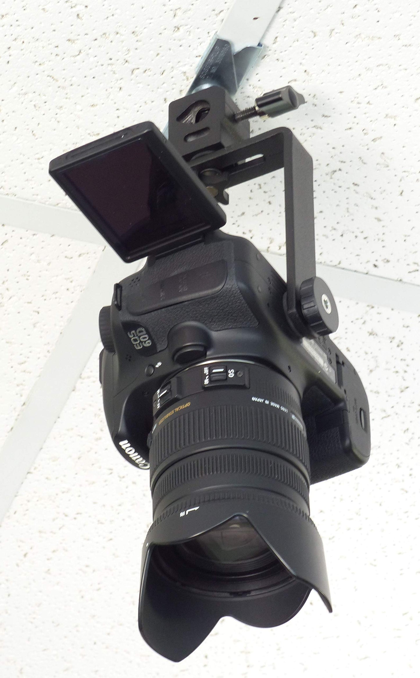 ALZO Suspended Drop Ceiling Face Down Camera Mount L-Bracket
