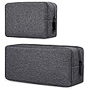 dealcase Electronics Accessories Case, Durable Small Electronics Accessories Storage Bag Compatible Laptop Charger Various USB, Cables, Cords