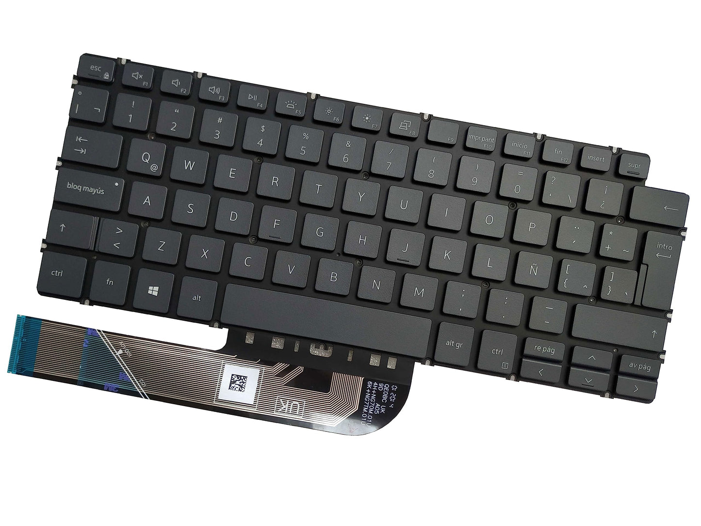 Laptop Replacement Keyboard Compatible for Dell Latitude 3301 3410 E3301 P114G P120G Latin Layout Backlit