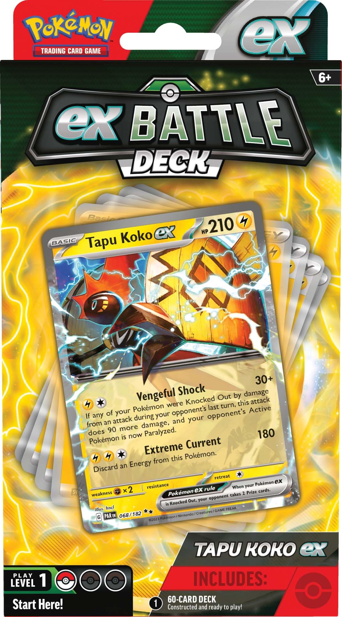 Pokémon TCG: ex Battle Deck (Tapu Koko ex OR Iron Leaves ex)