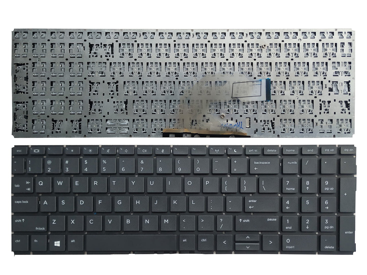 Laptop Replacement Keyboard Fit HP ProBook 450 G6 455 G6 US Layout