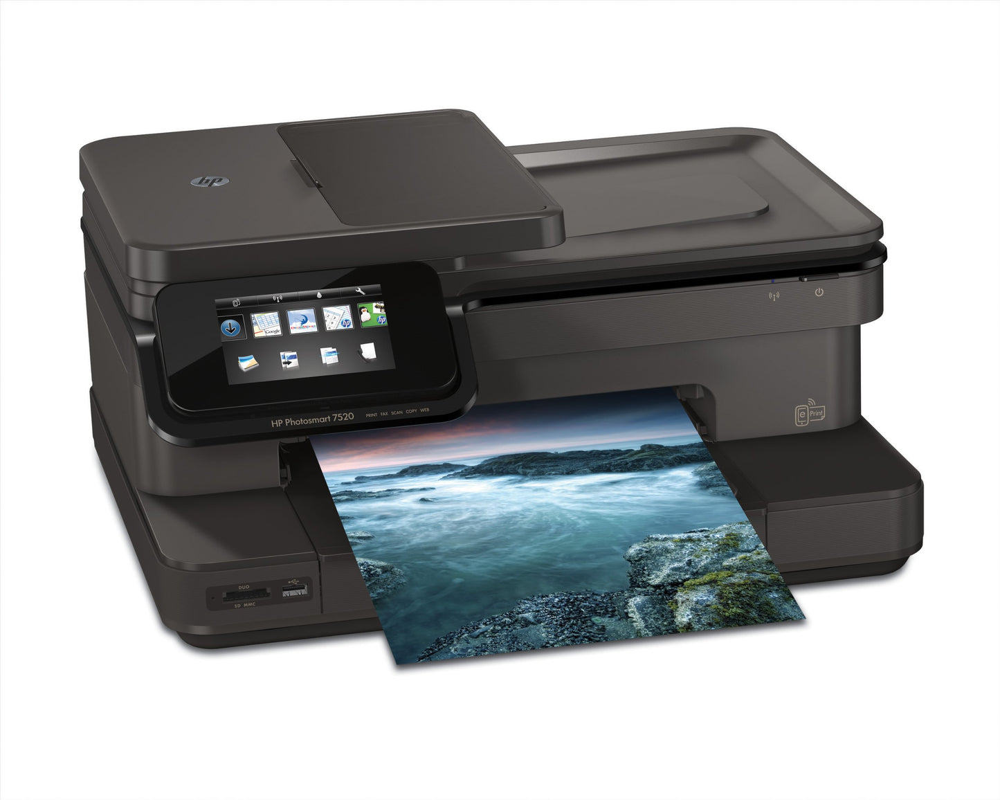 Hewlett Packard Hp Photosmart 7520 Multifunction Colour Ink Printer E-All-in-One Wireless
