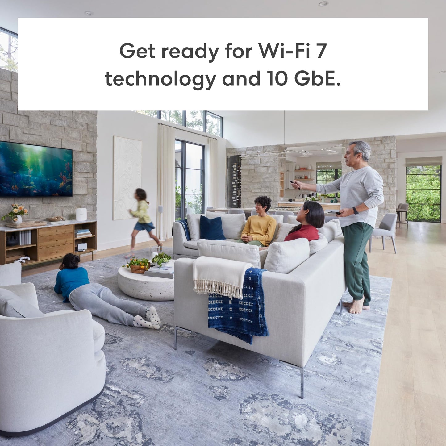 Amazon eero Max 7 mesh wifi system (newest model) - Supports internet plans up to 10 Gbps, Coverage up to 5,000 sq. ft., Connect 500+ devices, 2-pack