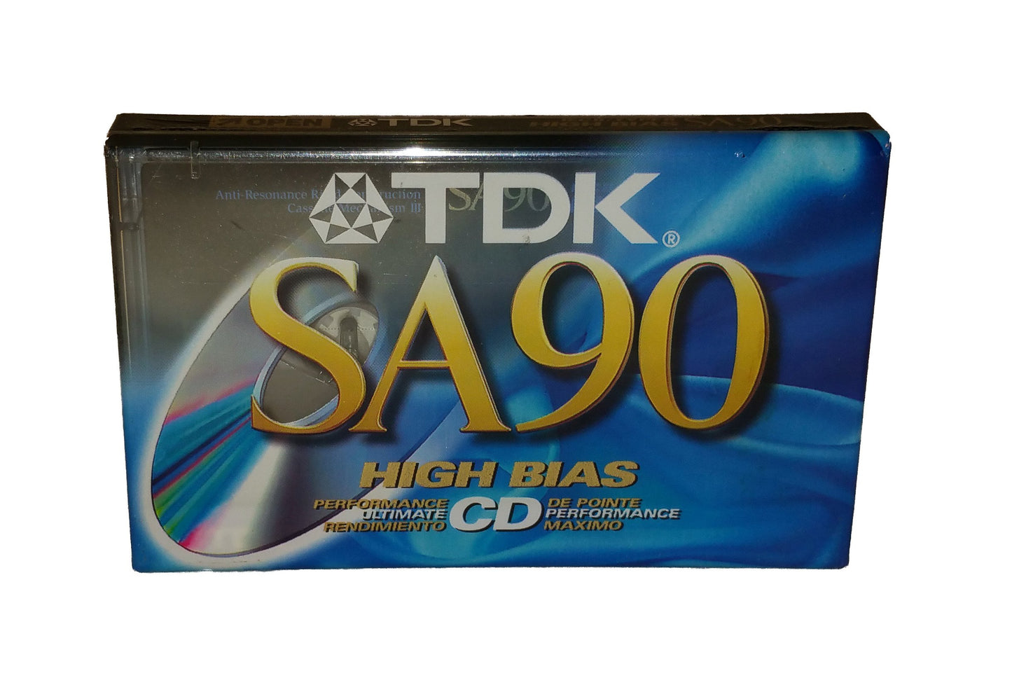TDK SA 90 High Bias Ultimate CD Performance Blank Audio Cassettes, 4 Pack