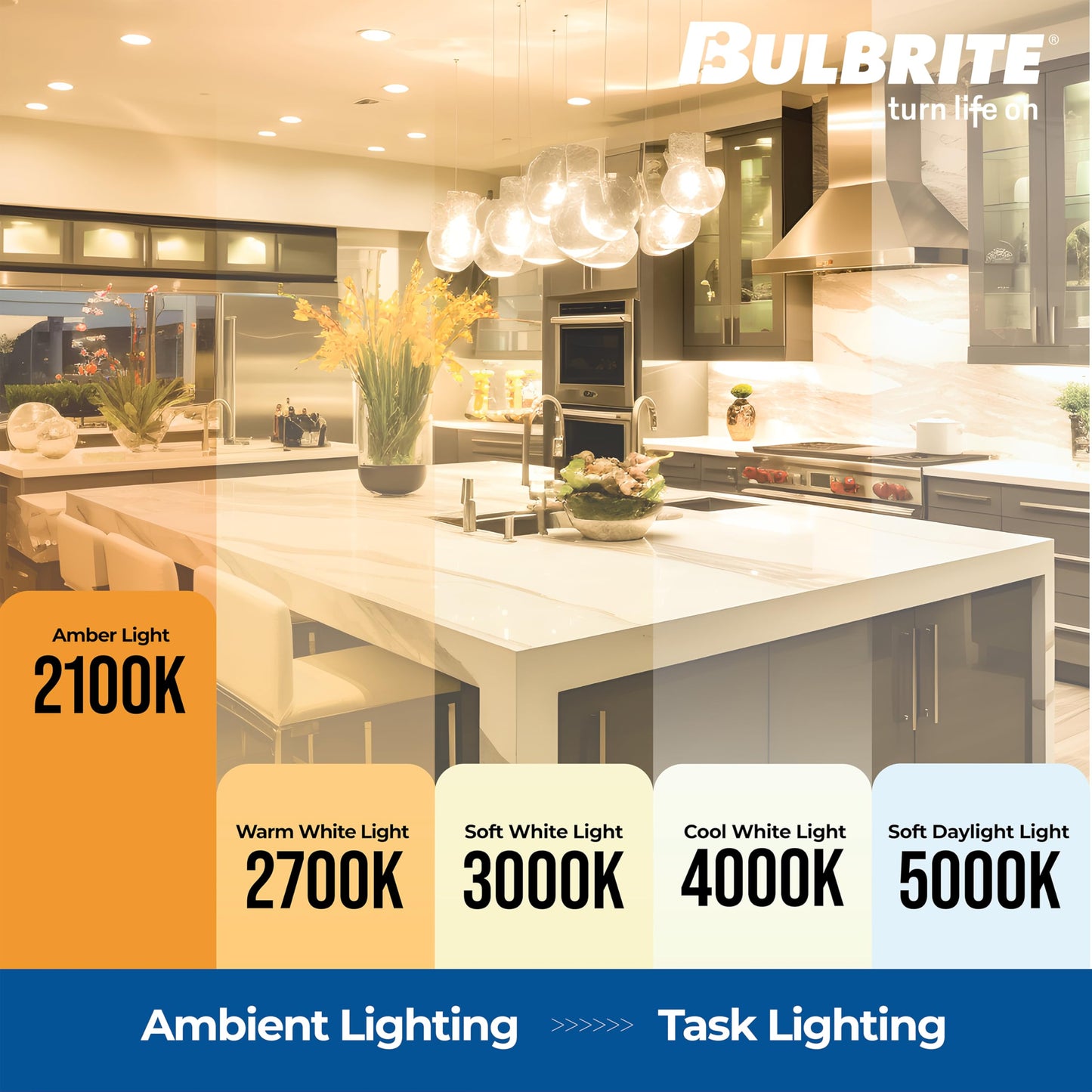 Bulbrite 7W LED Filament Light Bulb, Nostalgic Antique Finish, ST18, E26 Standard Base, 2100k Color Temperature, Amber Light, CRI 80, 650 Lumens (4
