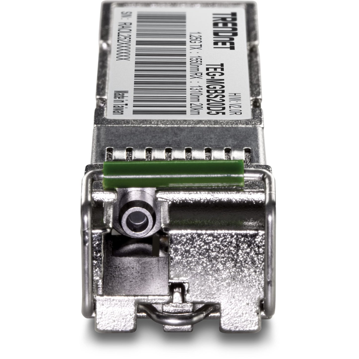 TRENDnet SFP to RJ45 Dual Wavelength Single-Mode LC Module,TEG-MGBS20D5, Must Pair w/TEG-MGBS20D3 or a Compatible Module, Up to 20 km (12.4