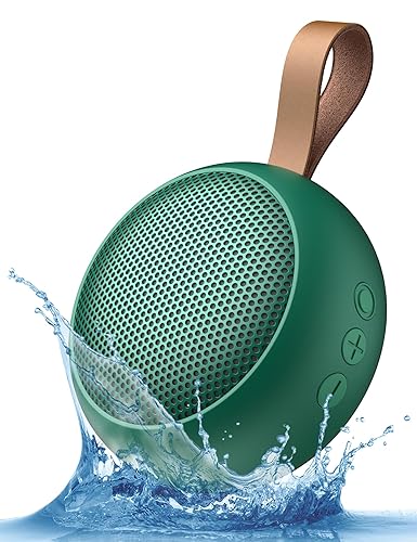 SumYanHing IPX7 Waterproof Bluetooth Speaker, 10W Loud Sound Portable Wireless Speaker with Bluetooth 5.3, TF Card, Built-in Mic, 12H Playtime