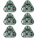 Alinan 6pcs 3S 8A 12V 18650 Lithium Battery Protection Board 10.8V 11.1V 12.6V BMS PCM PCB Overcharge Over-Discharge Protection Module for 3 Li-ion…