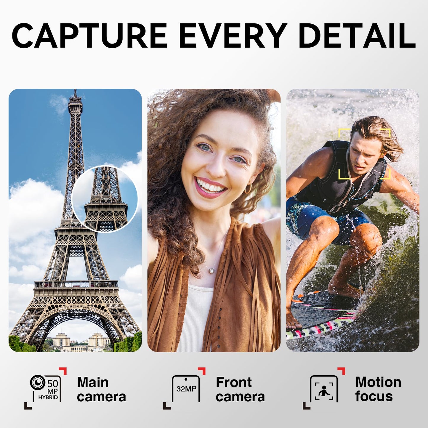 TCL 60 XE NXTPAPER 5G Cell Phone, AT&T, T-Mobile & Verizon Unlocked Android Smartphone, 8GB+128GB, 6.8" 120Hz Paper-Like Display, AI Features, 5010mAh