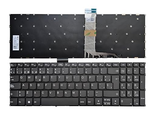 Laptop Keyboard Compatible for Lenovo Ideapad 3-15ITL6 3-15ADA6 3-15ALC6,Air 15 2020 S350-15IML S350-15IIL Spanish Layout No Backlit