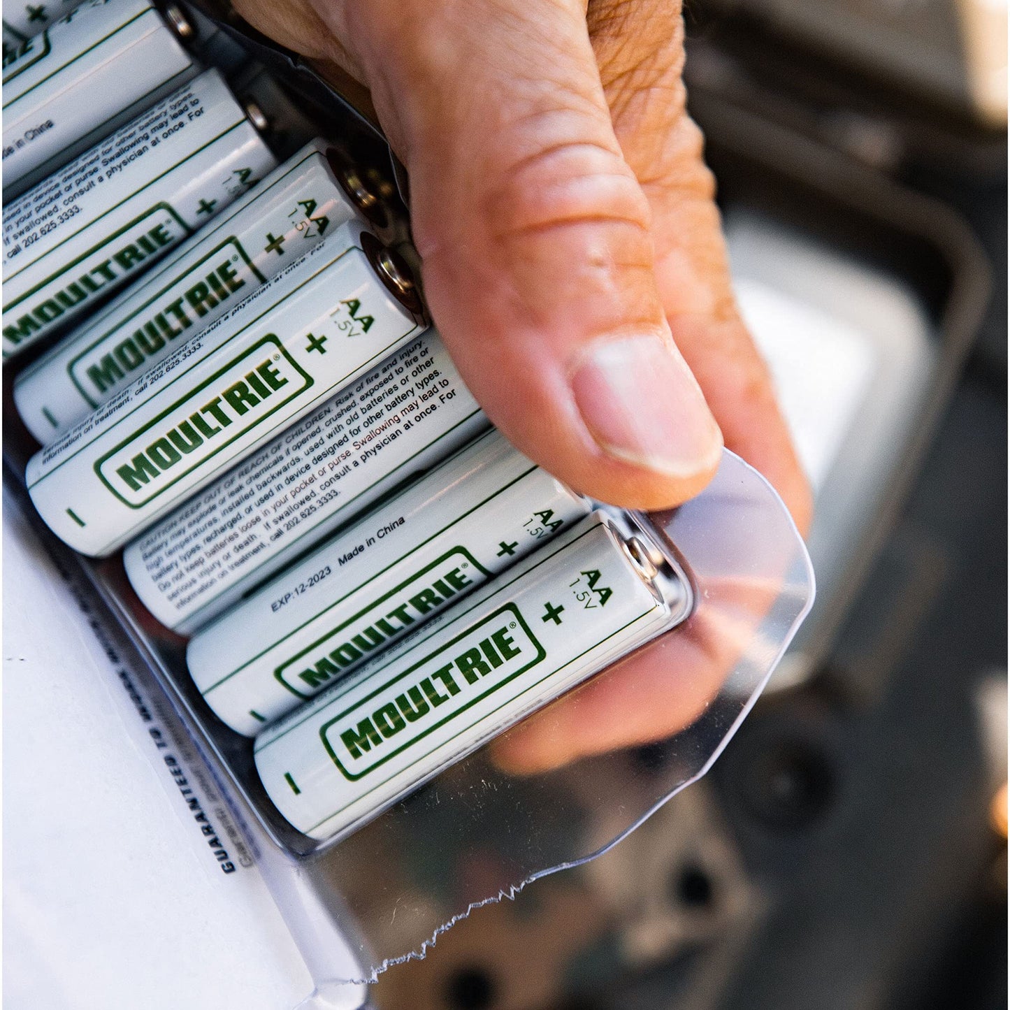 Moultrie AA Batteries, White (MCA-13295) 16 Count (Pack of 1)