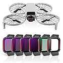 ND/UV/CPL Filter Set for DJI Flip Accessories,ND16/ND32/ND64/ND128/CPL/UV Drone Lens Filters Set, Multi Coated HD Optical Glass 6 Pack