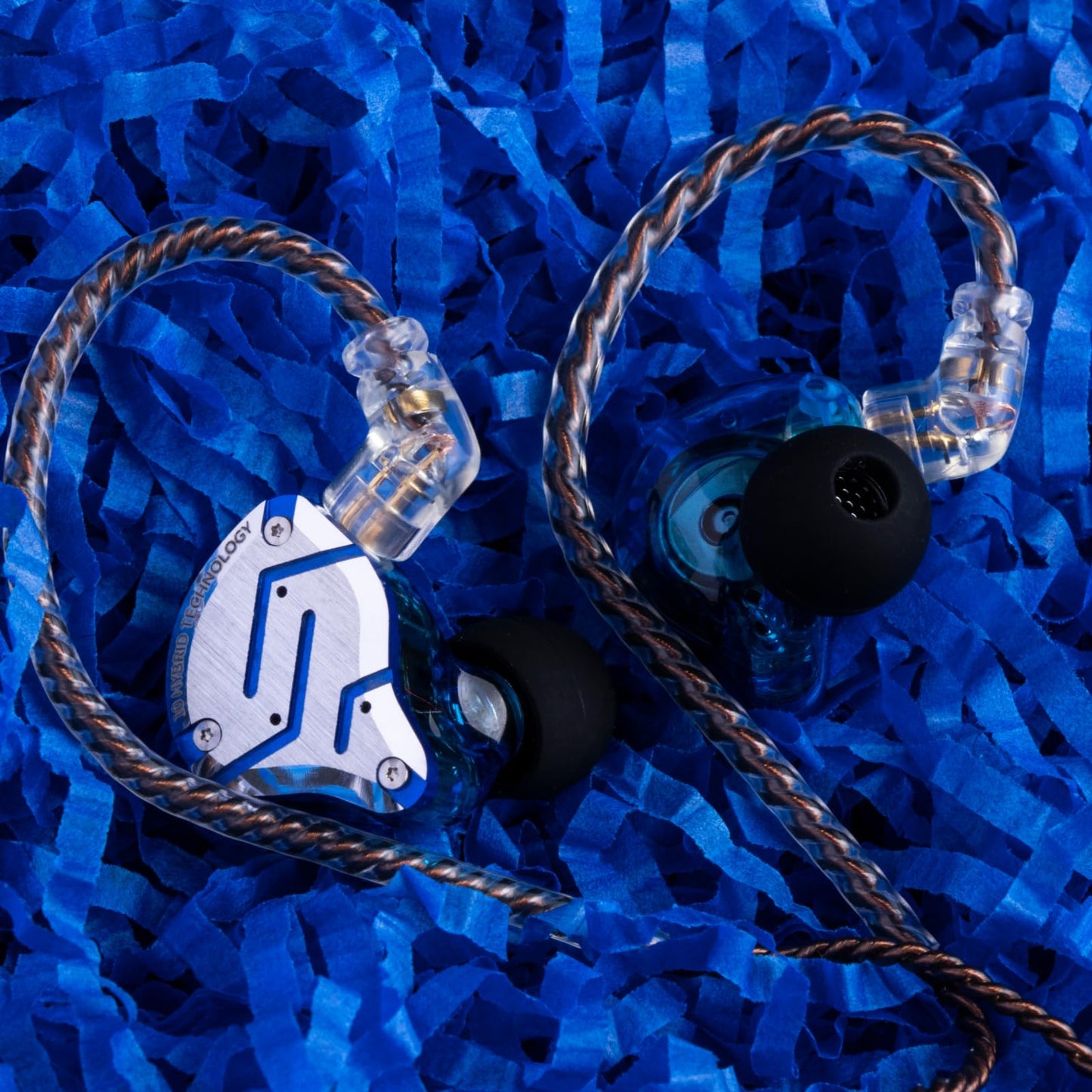 Linsoul KZ ZS10 Pro, 4BA+1DD 5 Driver in Ear Monitor, HiFi Wired Earbuds, Gaming Earbuds, Hybrid IEM Earphones with Stainless Steel Faceplate