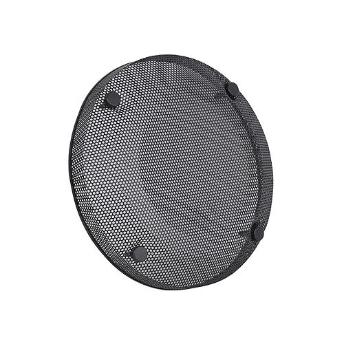 Audiopipe 12” Subwoofer Mesh Grill (TXX-GR12HX), Specifically Designed for High Excursion Subwoofers, Subwoofer Cone and Dust Cap Metal Grill