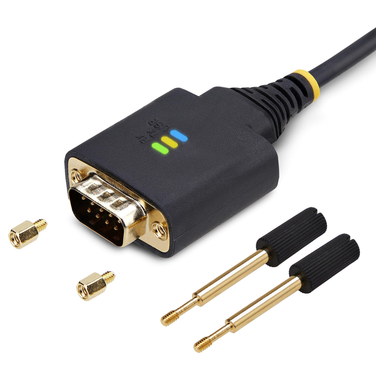 StarTech 6ft USB to Serial Adapter Cable, FTDI (1P6FFC-USB-SERIAL)