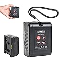 cametv 6875mAh Mini-99 V-Mount Battery 99Wh D-Tap 14.4V 15A and USB 5V 2.1A Compatible with BMPCC 4K / 6K, FX6, ZCAM-E2, A7s, Komodo Cameras