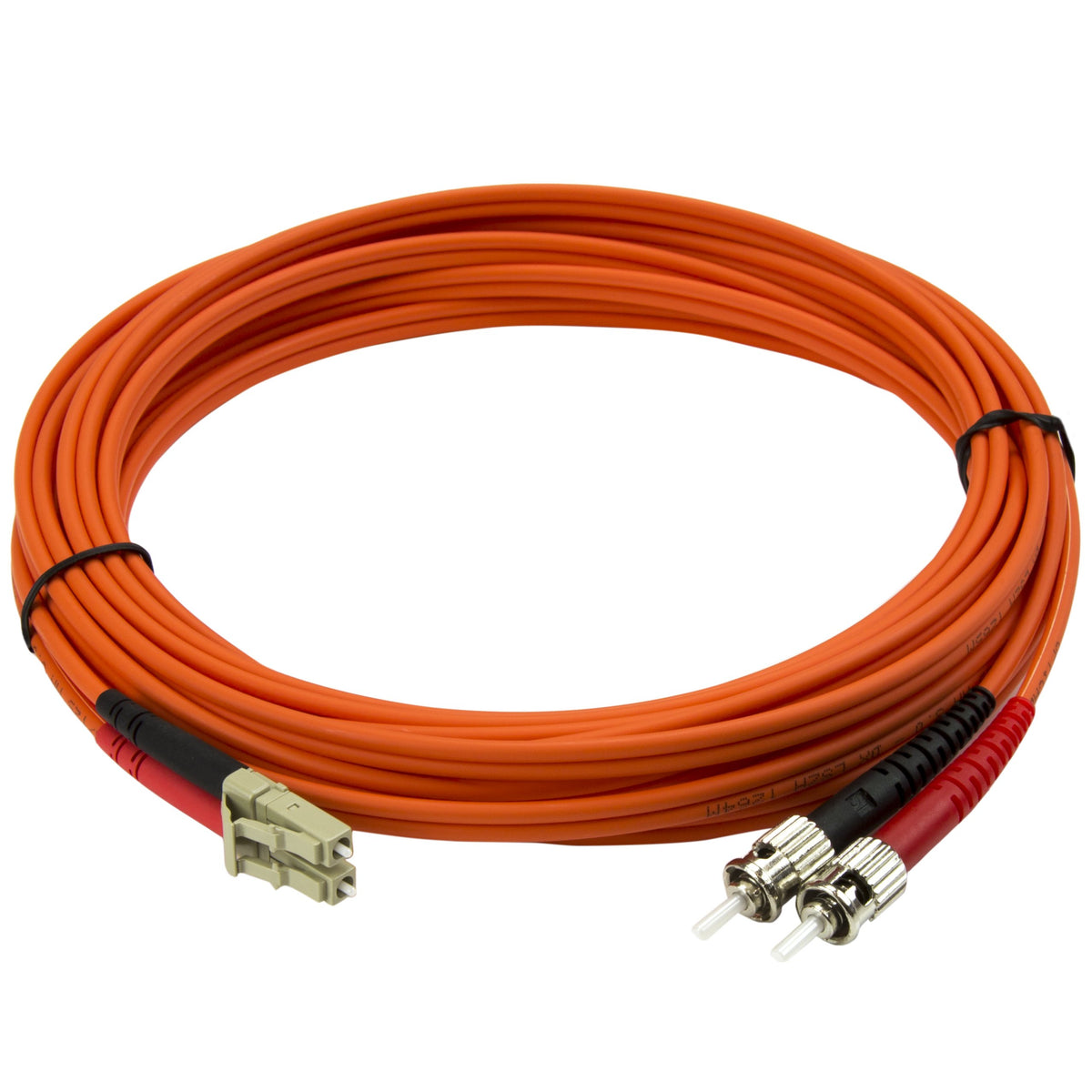 StarTech.com 5m OM2 Multimode Fiber, LC to ST, LSZH (50FIBLCST5)