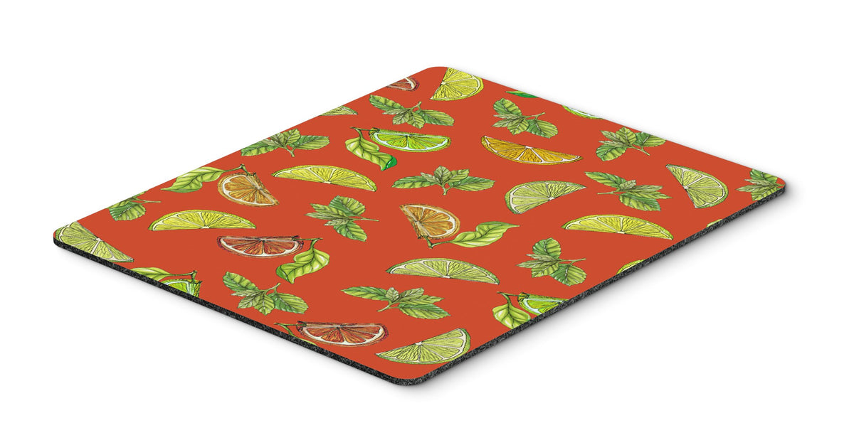Caroline's Treasures BB5205MP Lemons, Limes and Oranges Mouse Pad, Hot Pad or Trivet for Home Office Gaming Working Computers Laptop Mouse